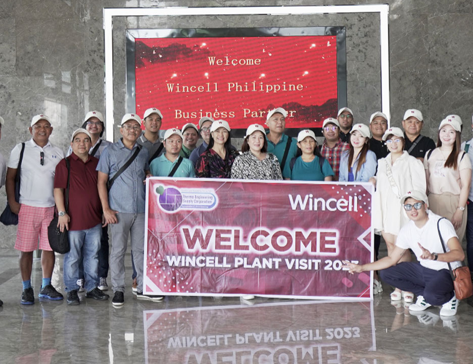 Grup pelanggan Filipina mengunjungi Wincell